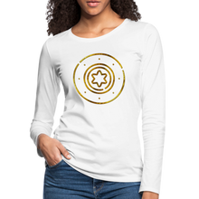 Load image into Gallery viewer, Protection Star Women&#39;s Premium Long Sleeve T-Shirt - white