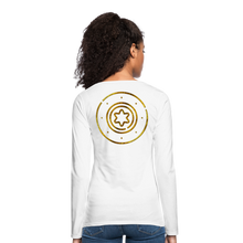 Load image into Gallery viewer, Protection Star Women&#39;s Premium Long Sleeve T-Shirt - white