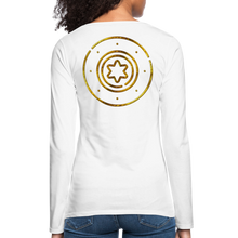 Load image into Gallery viewer, Protection Star Women&#39;s Premium Long Sleeve T-Shirt - white