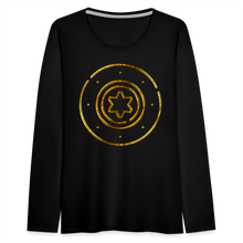 Load image into Gallery viewer, Protection Star Women&#39;s Premium Long Sleeve T-Shirt - black