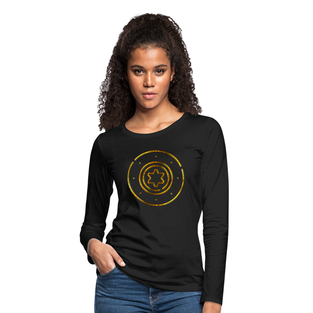Protection Star Women's Premium Long Sleeve T-Shirt - black