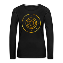 Load image into Gallery viewer, Protection Star Women&#39;s Premium Long Sleeve T-Shirt - black
