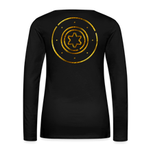 Load image into Gallery viewer, Protection Star Women&#39;s Premium Long Sleeve T-Shirt - black