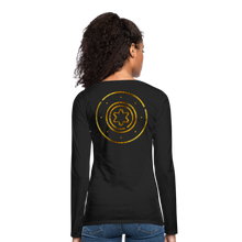 Load image into Gallery viewer, Protection Star Women&#39;s Premium Long Sleeve T-Shirt - black