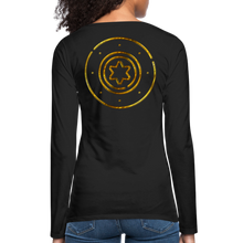 Load image into Gallery viewer, Protection Star Women&#39;s Premium Long Sleeve T-Shirt - black