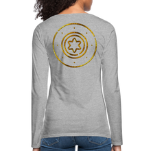 Load image into Gallery viewer, Protection Star Women&#39;s Premium Long Sleeve T-Shirt - heather gray