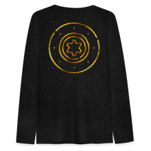 Load image into Gallery viewer, Protection Star Women&#39;s Premium Long Sleeve T-Shirt - charcoal grey