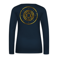 Load image into Gallery viewer, Protection Star Women&#39;s Premium Long Sleeve T-Shirt - deep navy