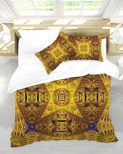 Afbeelding in Gallery-weergave laden, Lapiz Gold 2 Queen Duvet Cover Set
