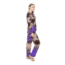 Afbeelding in Gallery-weergave laden, Women&#39;s Satin Pajamas (AOP)