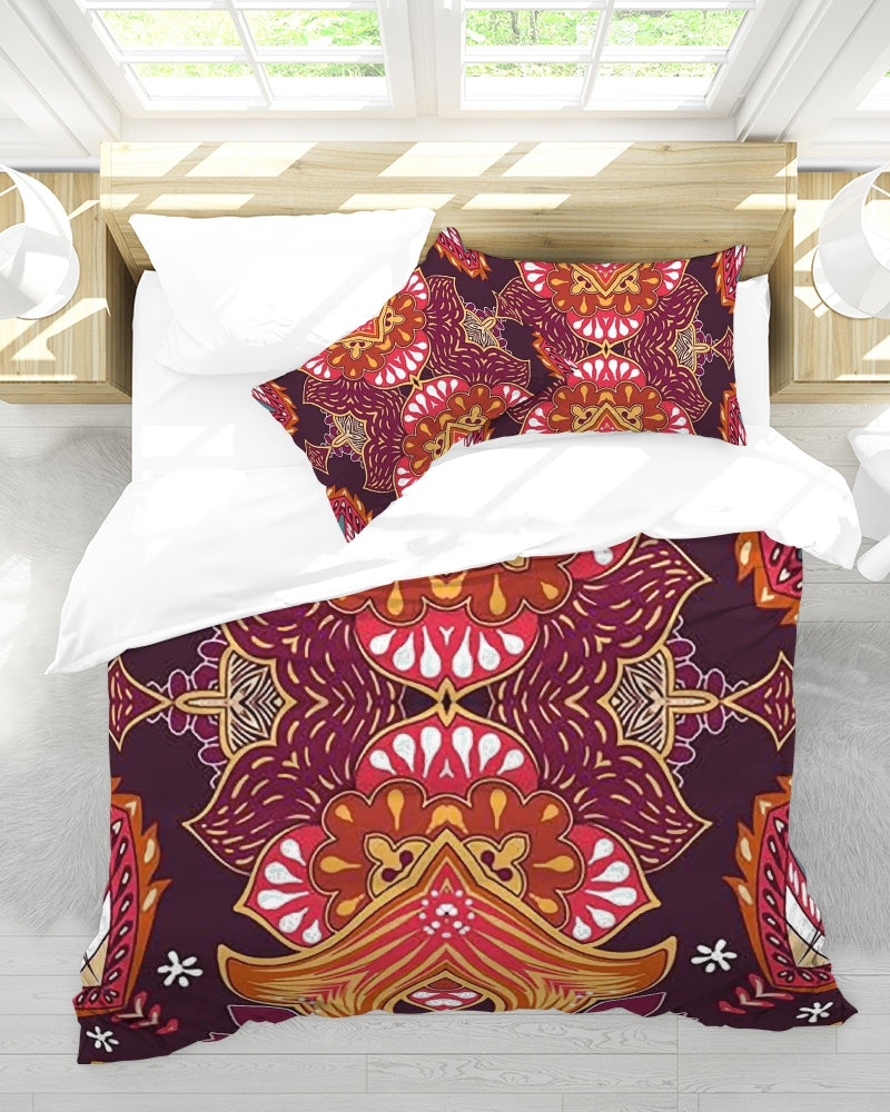 Temple 1 Queen Duvet Cover Set