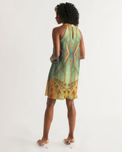 Carica l&#39;immagine nel visualizzatore di Gallery, ostara24 Women&#39;s Halter Dress