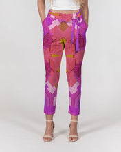 Afbeelding in Gallery-weergave laden, Origami 2 Women&#39;s Belted Tapered Pants