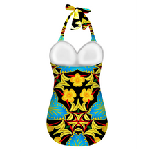 Carica l&#39;immagine nel visualizzatore di Gallery, Lieta 1 Women&#39;s Halterneck One Piece Swimsuit