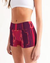 Afbeelding in Gallery-weergave laden, newfall9 Women&#39;s Mid-Rise Yoga Shorts