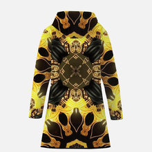 Load image into Gallery viewer, 251. Long Type Cotton-pad Zipper-up Hoodie