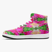 Indlæs billede til gallerivisning 209. High-Top Leather Sneakers - White / Black