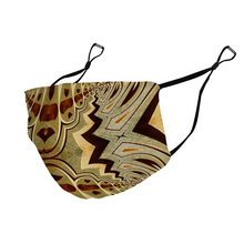 Afbeelding in Gallery-weergave laden, Woodcut 9 Face Mouth Mask