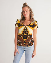 Afbeelding in Gallery-weergave laden, Melange 1 Women&#39;s V-Neck Tee