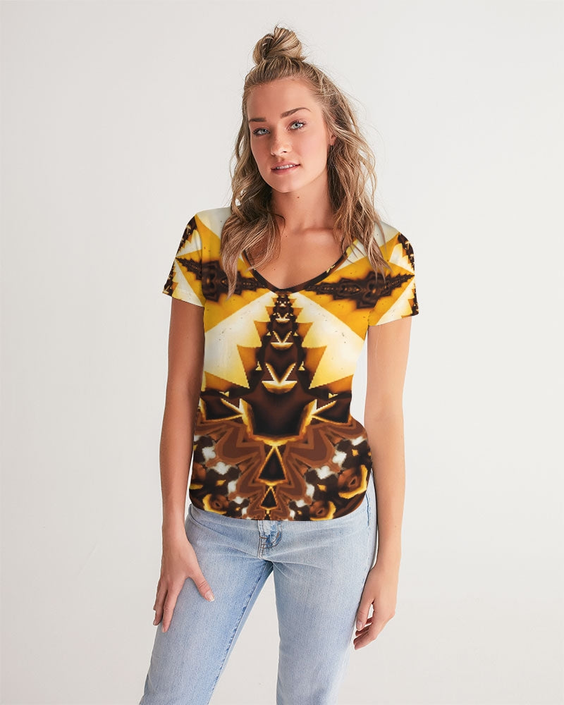 Melange 1 Women's V-Neck Tee