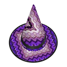 Load image into Gallery viewer, Amethyst 1 Custom Halloween Witch Hat for Cosplay Party Personalized Hat