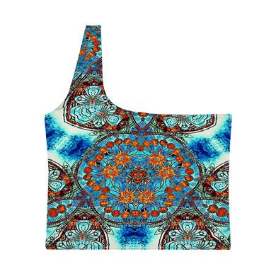 All Over Print Women's One Shoulder Tank Top Half Shoulder Tank