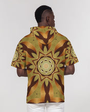 Afbeelding in Gallery-weergave laden, Wood Gold 1 Men&#39;s Premium Heavyweight Short Sleeve Hoodie