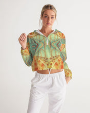 Load image into Gallery viewer, ostara24 Women&#39;s Cropped Windbreaker