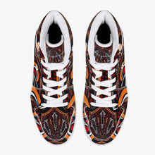 Afbeelding in Gallery-weergave laden, 209. High-Top Leather Sneakers - White / Black