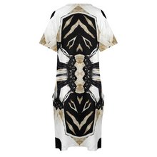 Load image into Gallery viewer, MC1 Custom Women&#39;s V-neck Loose Dress Fashion Skirts with Pockets