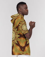 Afbeelding in Gallery-weergave laden, Wood Gold 1 Men&#39;s Premium Heavyweight Short Sleeve Hoodie