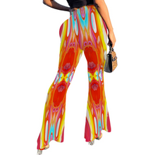 Afbeelding in Gallery-weergave laden, Lila 1 Stretch Bell Bottom Flare Pants Trousers