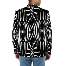 Load image into Gallery viewer, BW 1 All Over Print Men Casual Suit Blazer with Pockets Coat Fashion