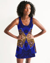 Afbeelding in Gallery-weergave laden, Lapiz Gold 1 Women&#39;s Racerback Dress