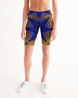 Lapiz Gold 1 Women's Mid-Rise Bike Shorts
