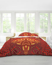 Load image into Gallery viewer, Rust 1 Queen Duvet Cover Set