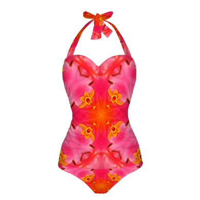 Reina 2 Women's Halterneck One Piece Swimsuit