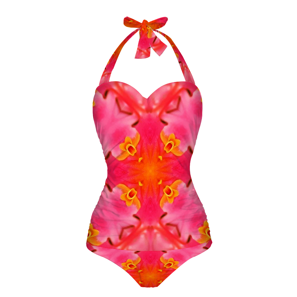 Reina 2 Women's Halterneck One Piece Swimsuit