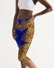 Afbeelding in Gallery-weergave laden, Lapiz Gold 1 Women&#39;s Mid-Rise Capri