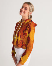 Afbeelding in Gallery-weergave laden, fall2020_2 Women&#39;s Cropped Hoodie
