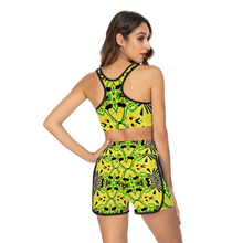 Carica l&#39;immagine nel visualizzatore di Gallery, Ganjija 1 Racerback Bra &amp; Shorts Set