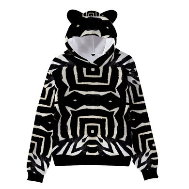 Funkee1 Adult Cat-eared Hoody Long sleeve Hoodie Sweatshirt