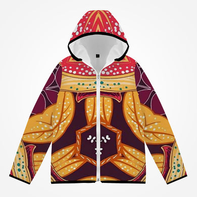 250. Cotton-pad Zipper-up Hoodie