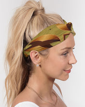 Carica l&#39;immagine nel visualizzatore di Gallery, Wood Gold 1 Twist Knot Headband Set
