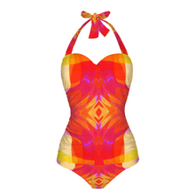 Load image into Gallery viewer, Leila 2 Women&#39;s Halterneck One Piece Swimsuit