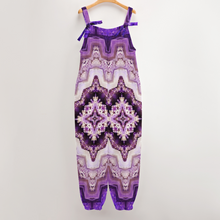 Load image into Gallery viewer, Amethyst 1 Custom All Over Print Women&#39;s Jumpsuit with Suspender