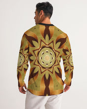 Afbeelding in Gallery-weergave laden, Wood Gold 1 Men&#39;s Long Sleeve Sports Jersey