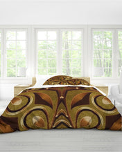 Cargar imagen en el visor de la galería, Wood Gold 3 King Duvet Cover Set