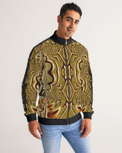 Afbeelding in Gallery-weergave laden, Wood Gold 2 Men&#39;s Stripe-Sleeve Track Jacket