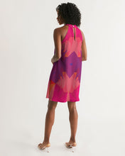Afbeelding in Gallery-weergave laden, abstract22 Women&#39;s Halter Dress